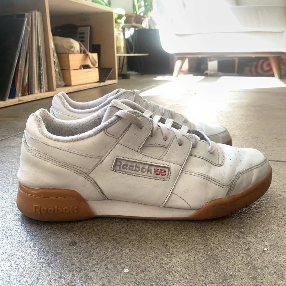 Reebok Classic White Retro Shoes - Great Condition!!!!